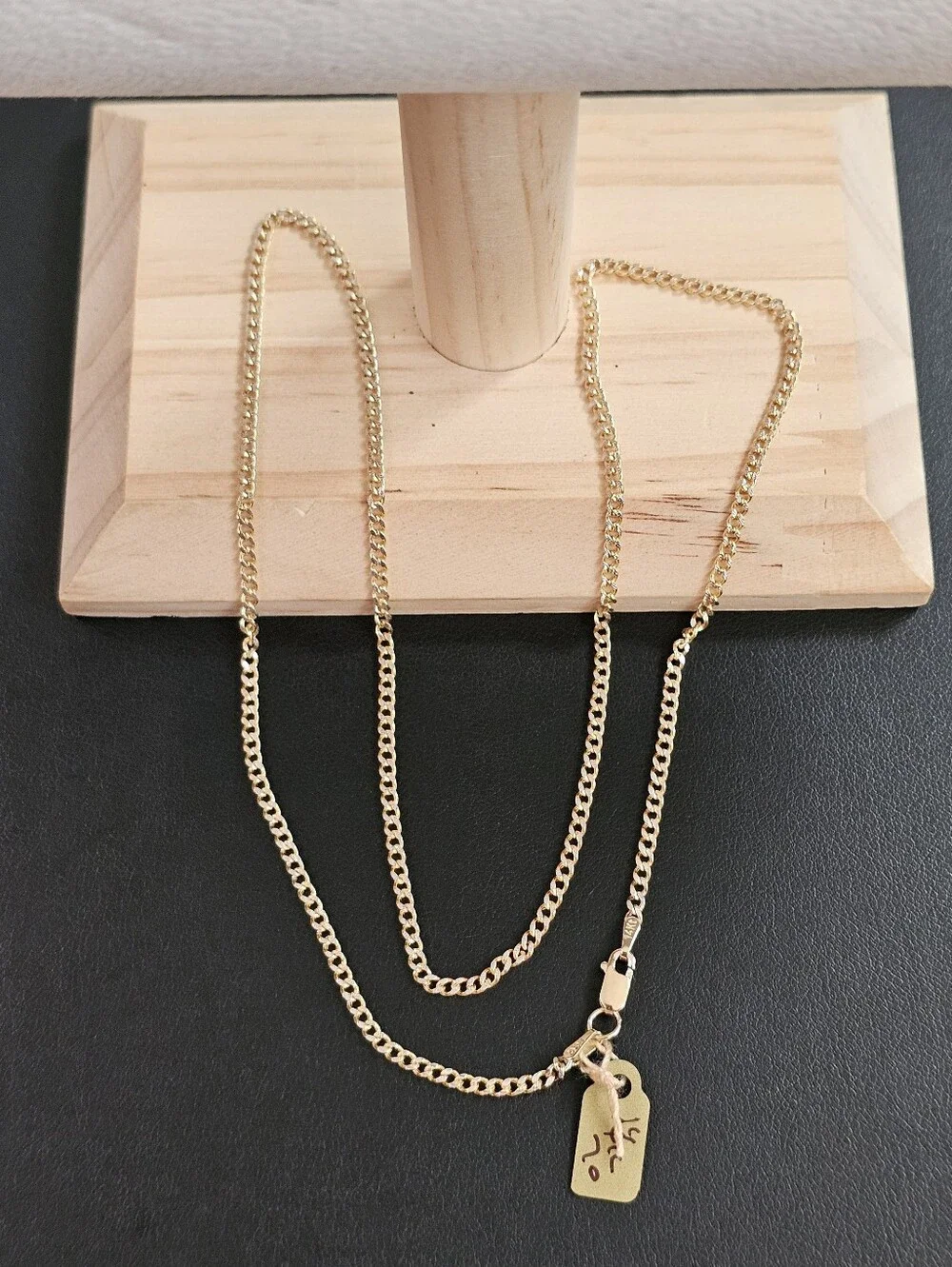 14k Gold Two Tone Necklace 20 Inch